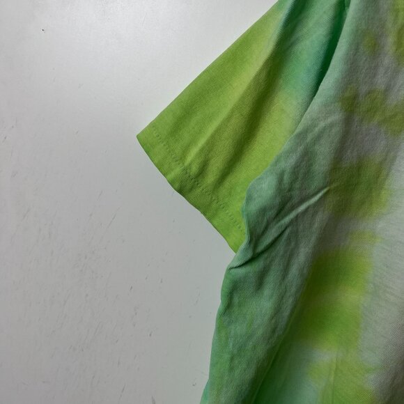 Vintage 90s Jamaica Joe's T Shirt Womens Green White Medium M USA Single Stitch - Picture 8 of 16